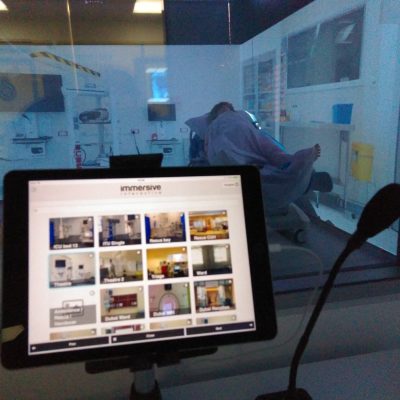 Controlling the immersive simulation from an observation room_1592859000372