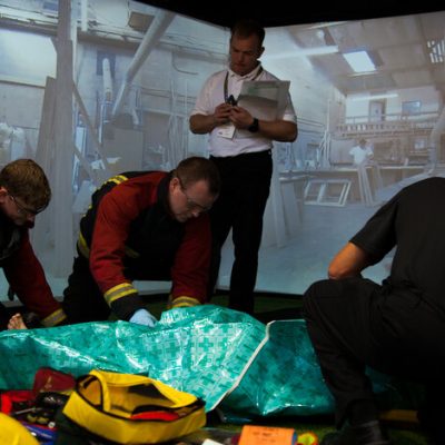 an+interaction+immersion+suite+used+for+paramedic+training
